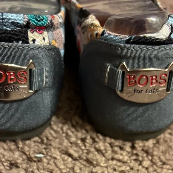 Colorful Cat Print Memory Foam women’s Shoe size 8.5 - Picture 3 of 4